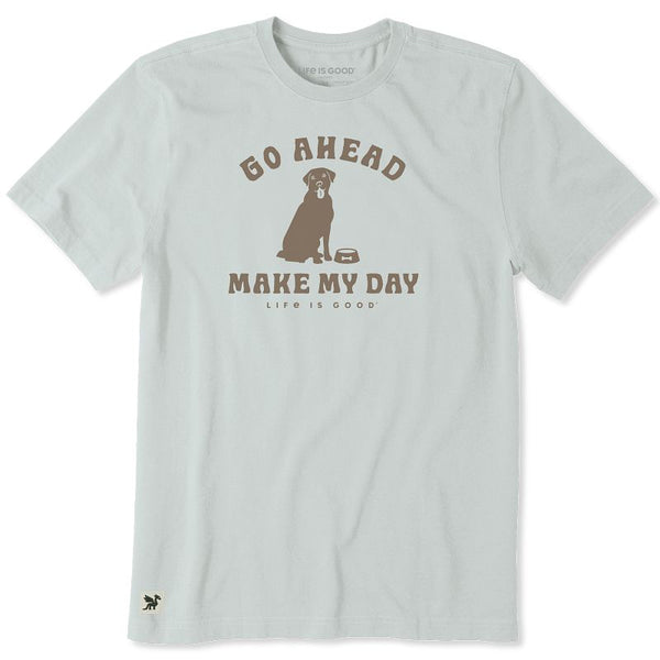 Men's Crusher-LITE Tee - Go Ahead Make My Day (Dog)