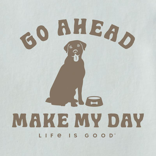 Men's Crusher-LITE Tee - Go Ahead Make My Day (Dog)