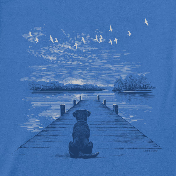 Men's Crusher-Lite Tee - Dockside Companion (Dog)
