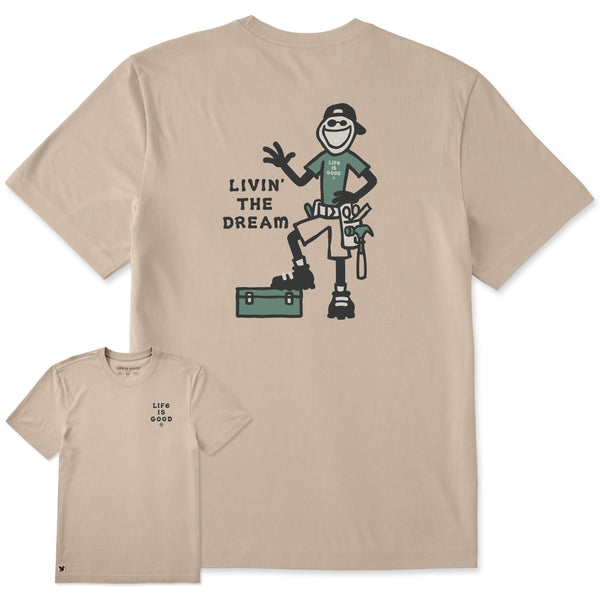 Men's Crusher-LITE Tee - Jake Livin' the Dream