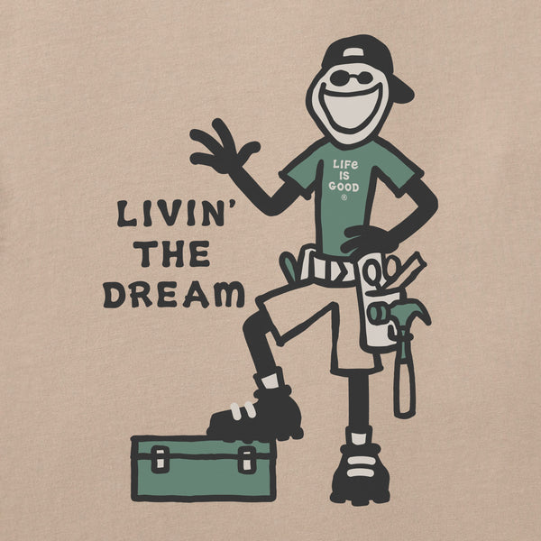 Men's Crusher-LITE Tee - Jake Livin' the Dream