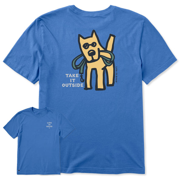 Men's Crusher-LITE Tee - Take it Outside (Rocket Dog)