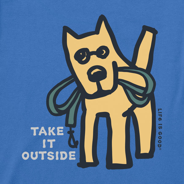 Men's Crusher-LITE Tee - Take it Outside (Rocket Dog)