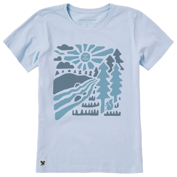 Women's Crusher Tee - Mountain Stream