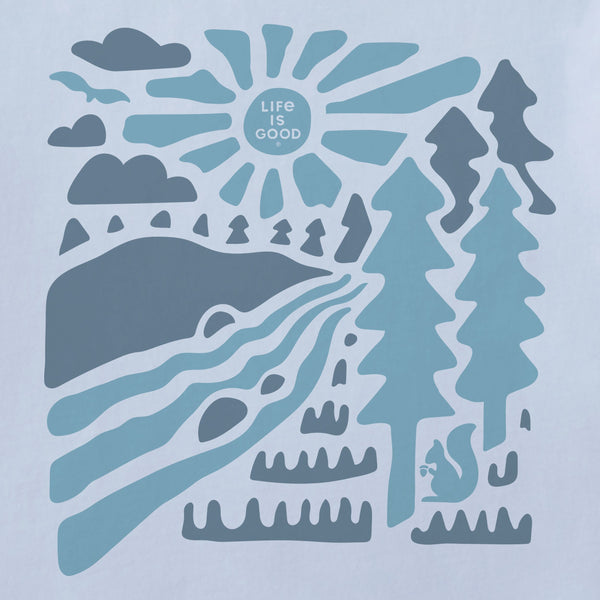 Women's Crusher Tee - Mountain Stream