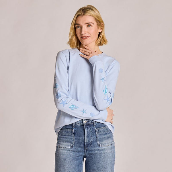 Women's Long Sleeve Crusher Tee - Grateful Day