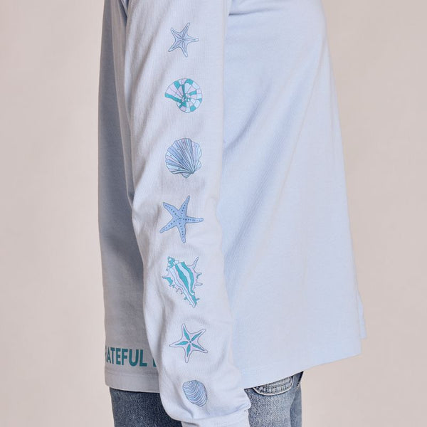 Women's Long Sleeve Crusher Tee - Grateful Day