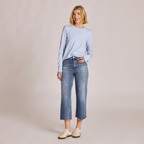 Women's Long Sleeve Crusher Tee - Grateful Day