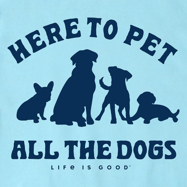 Women's Crusher-LITE Vee - Pet All the Dogs