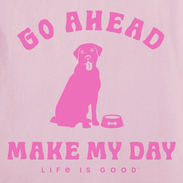 Women's Crusher-LITE Vee - Go Ahead Make My Day (Dog)