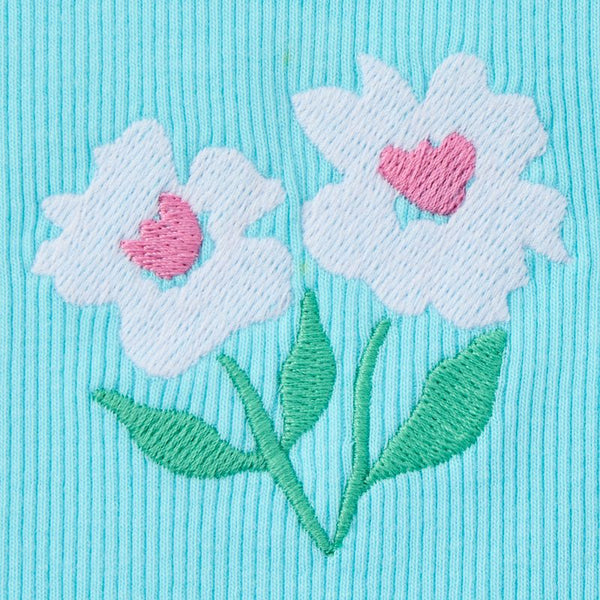 Women's Fitted Tank - Flower Duo