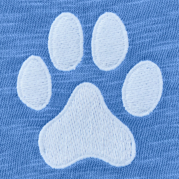 Women's Textured Slub Tank - Single Paw (Dog)