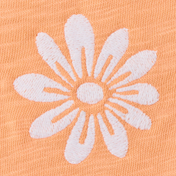 Women's Textured Slub Tank - Playful Daisy