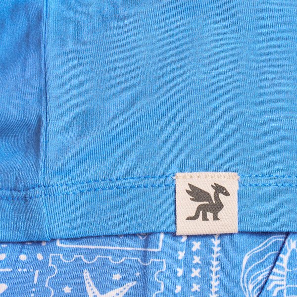 Women's Lightweight Sleep Tee -  Mermaid