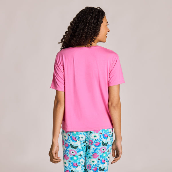 Women's Lightweight Sleep Tee -  Butterfly