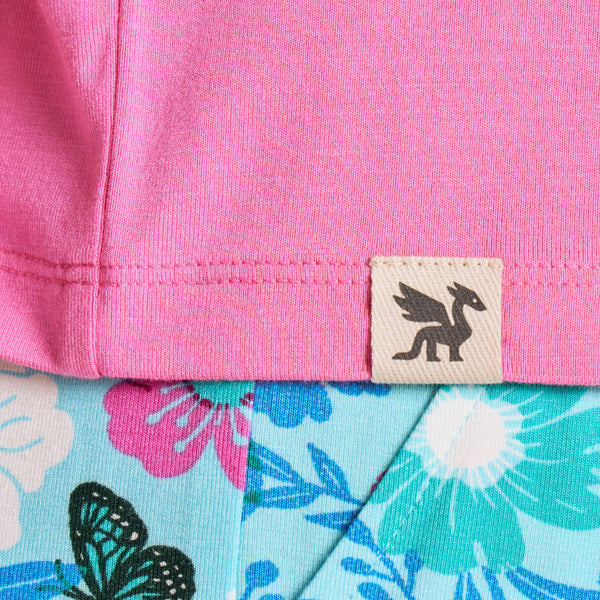 Women's Lightweight Sleep Tee -  Butterfly