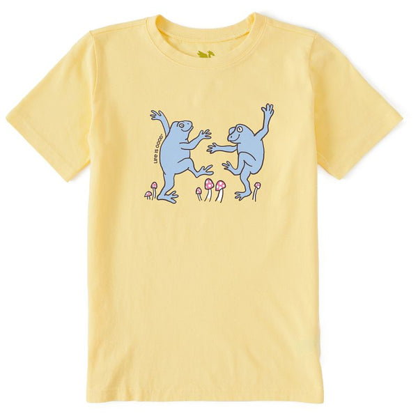 Kids Crusher Tee - Dancing Frogs