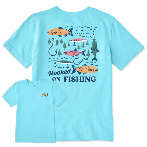 Kids Crusher Tee - Hooked on Fishing