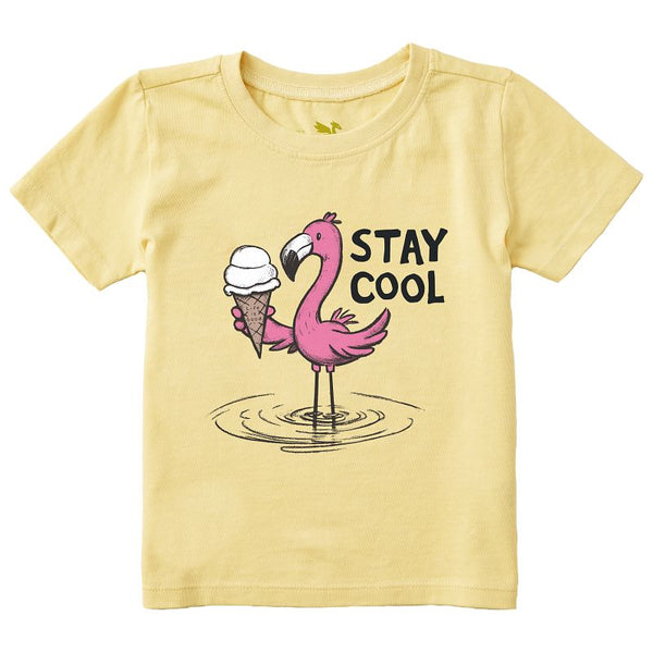 Toddler Crusher Tee - Flamingo Stay Cool