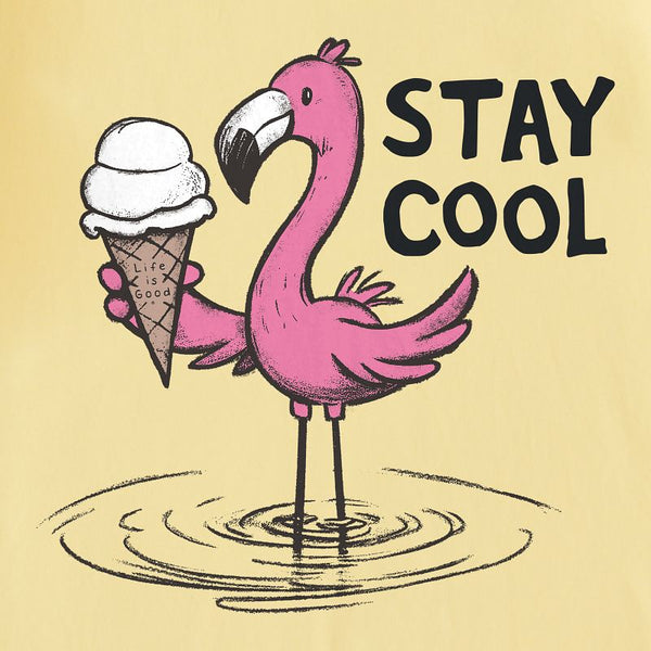 Toddler Crusher Tee - Flamingo Stay Cool