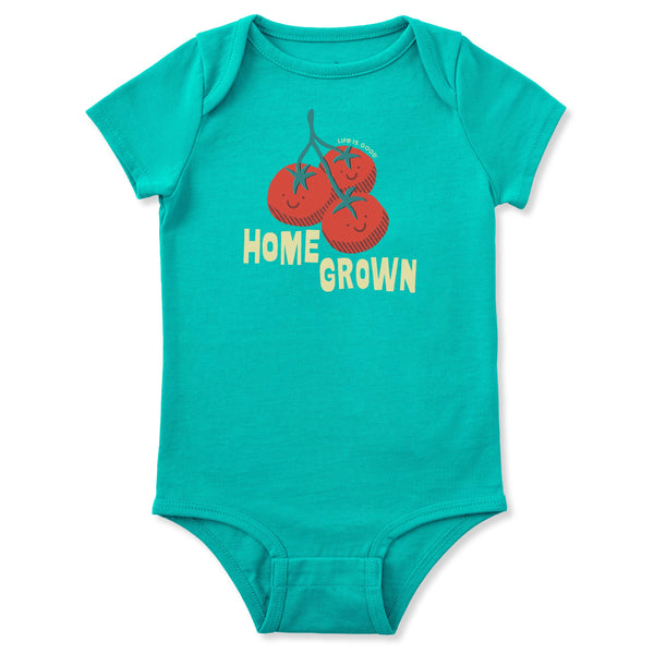 Crusher Baby Bodysuit - Homegrown Tomatoes