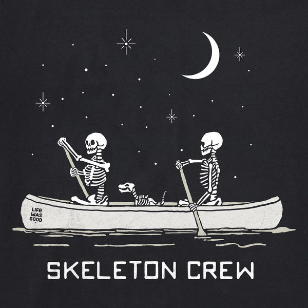 Men's Long Sleeve Crusher Tee - Skeleton Crew Canoe