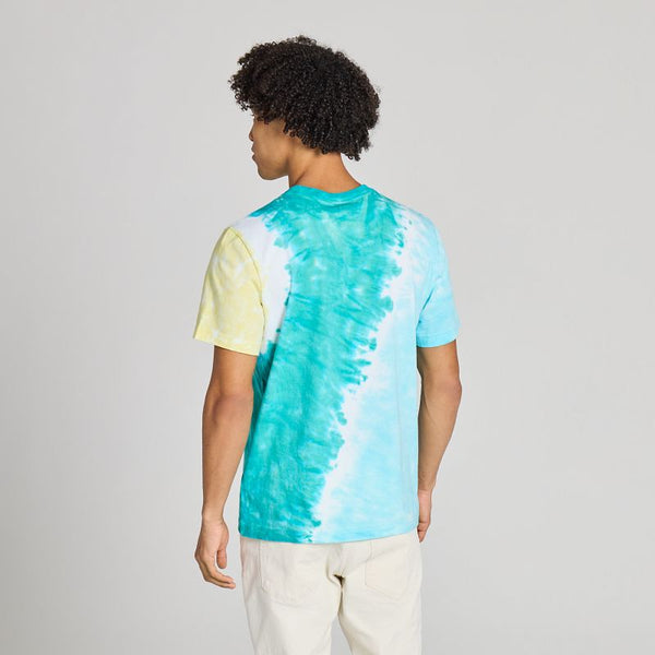 Men's Crusher Tie-Dye Tee - LIG Stack (Turquoise Green)
