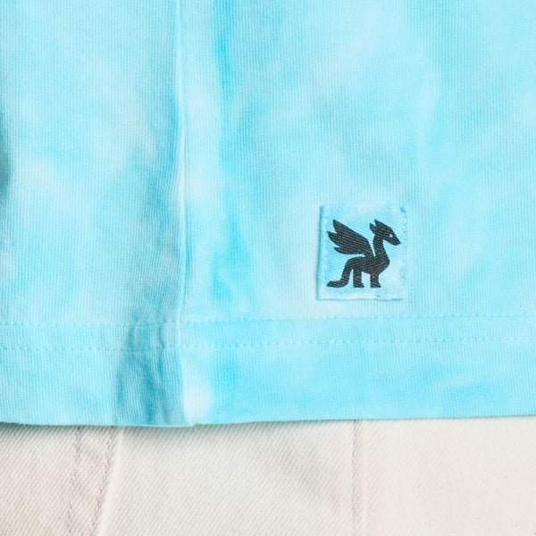 Men's Crusher Tie-Dye Tee - LIG Stack (Turquoise Green)