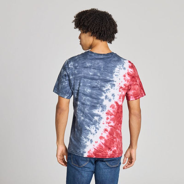 Men's Crusher Tie-Dye Tee -  LIG Stack (Darkest Blue)