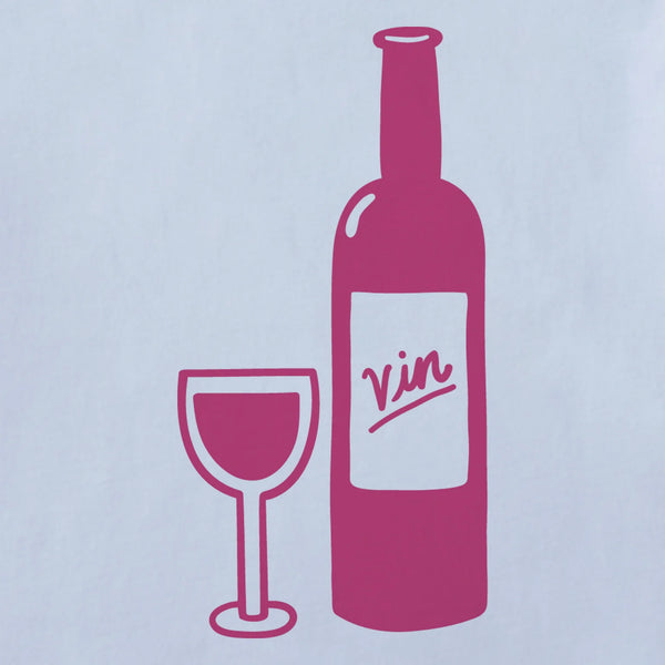 Women's Crusher-LITE Shrunken Tee - Wine With Glass