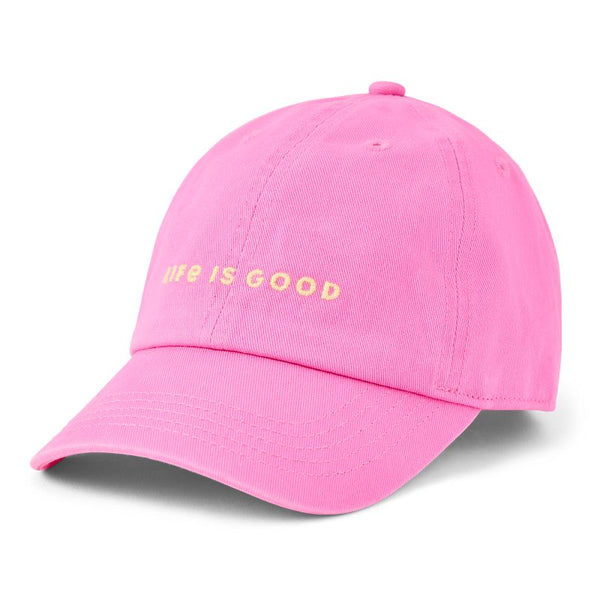 Kids Chill Cap - LIG Wordmark (Watermelon Pink)