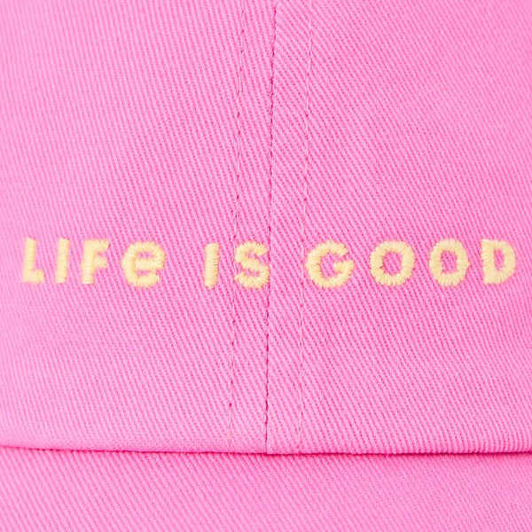 Kids Chill Cap - LIG Wordmark (Watermelon Pink)