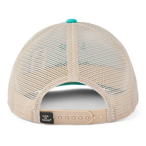 Trucker Hat - LIG Stacked (Turquoise Green)