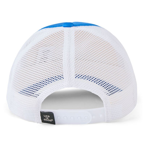Kids Trucker Hat - LIG Vintage Word (Athletic Blue)