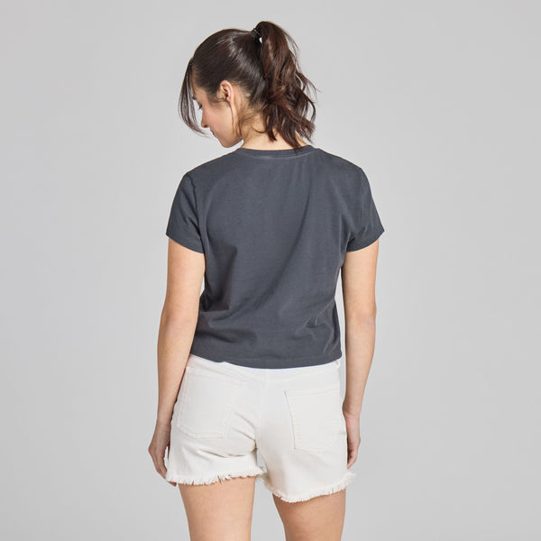 Women's Crusher-LITE Shrunken Tee - Giddy Up Hat