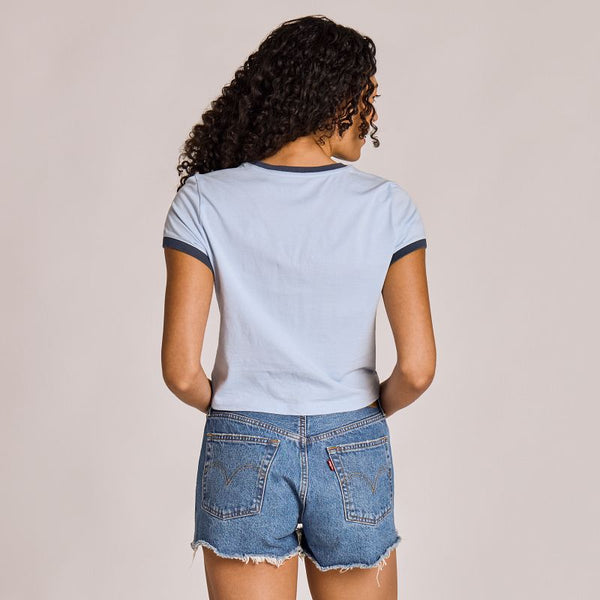 Women's Crusher-LITE Shurnken Ringer Tee - Crash Out Surf