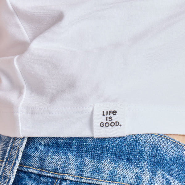 Women's Baby Tee - Solid White