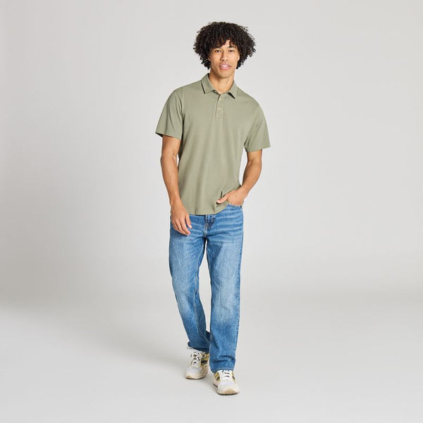 Men's Crusher-LITE Polo Tee - Moss Green