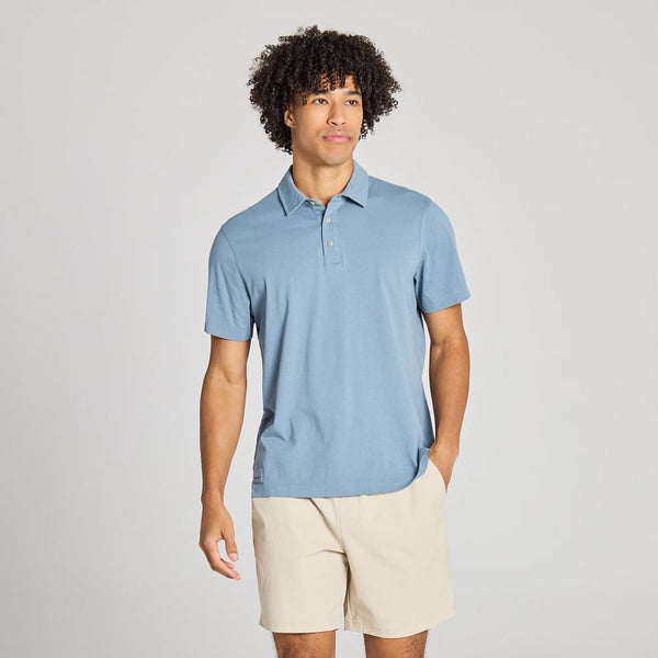 Men's Crusher-LITE Polo Tee - Slate Blue