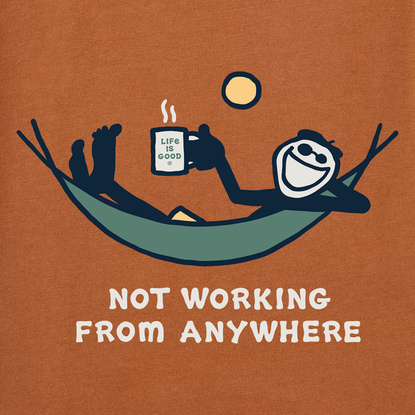 Men's Crusher Tee - Not Working Hammock (Retirement)