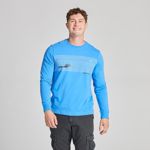 Men's Long Sleeve Crusher - Lab Make My Day