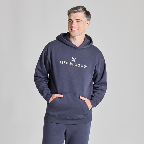 Men's Good Vibes Fleece - Dragon Inkwell Blue