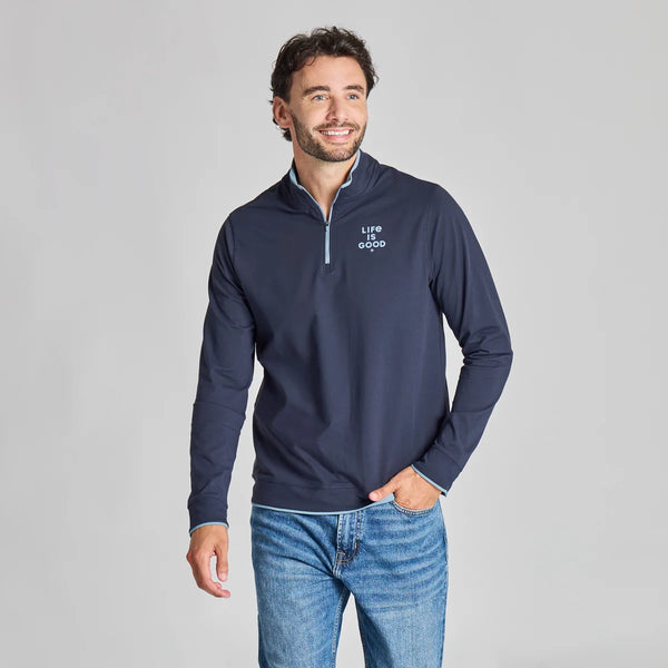 Men's Everyday Quarter Zip - LIG (Inkwell Blue)