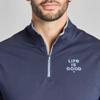 Men's Everyday Quarter Zip - LIG (Inkwell Blue)