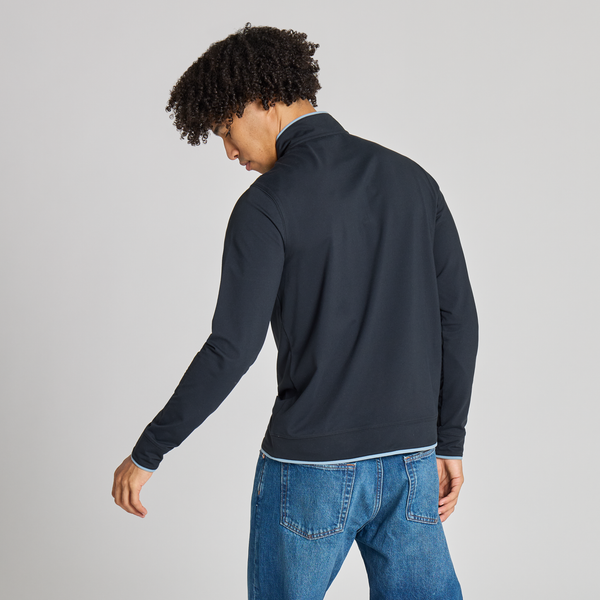 Men's Everyday Quarter Zip - LIG (True Black)