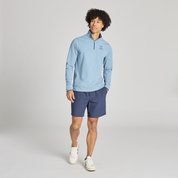 Men's Everyday Quarter Zip - LIG (Slate Blue)