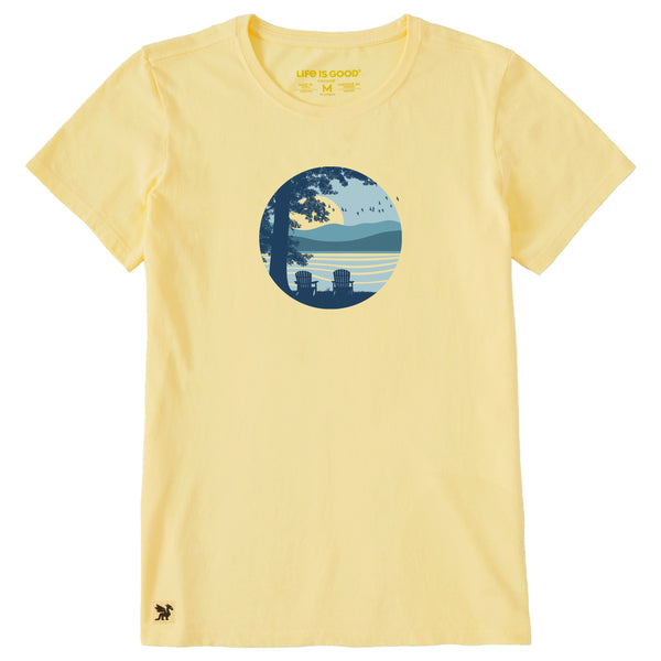 Women's Crusher Tee - Living on the Lake