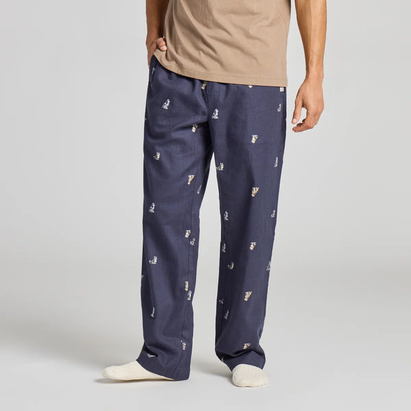 Men's Classic Sleep Pants - Dog Pattern