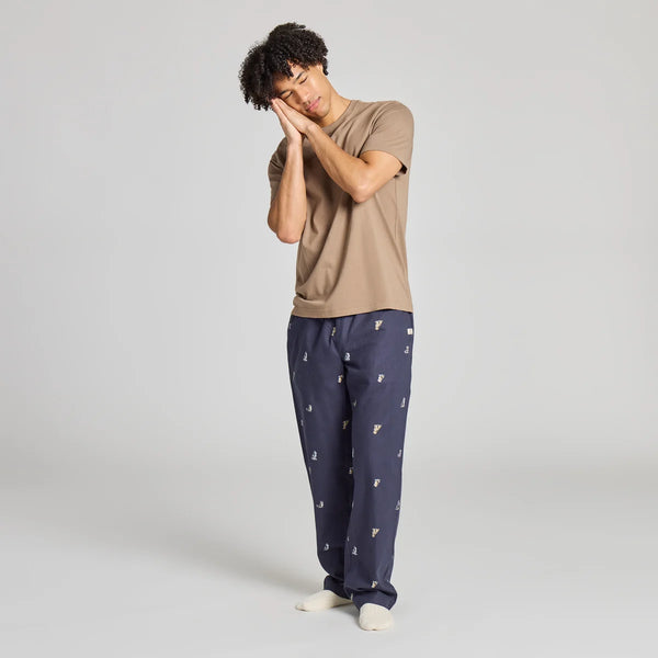 Men's Classic Sleep Pants - Dog Pattern