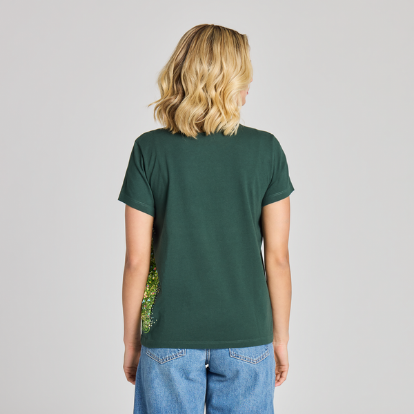 Women's  Crusher Tee - Sparkle Tree